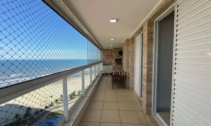 Apartamento com 3 dormitórios à venda, 91 m² por R$ 840.000,00 - Mirim - Praia Grande/SP