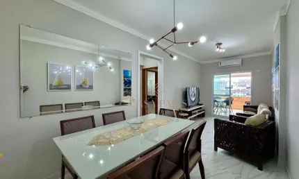 Apartamento com 2 dormitórios à venda, 90 m² por R$ 520.000,00 - Caiçara - Praia Grande/SP