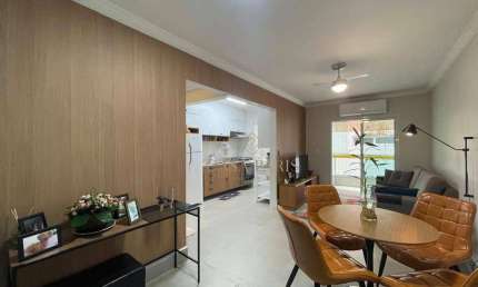 Apartamento com 1 dormitório à venda, 56 m² por R$ 320.000,00 - Caiçara - Praia Grande/SP