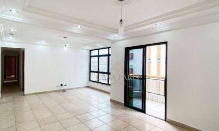 Apartamento com 3 dormitórios à venda, 120 m² por R$ 585.000,00 - Boqueirão - Praia Grande/SP