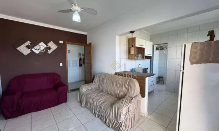 Apartamento com 1 dormitório à venda, 45 m² por R$ 325.000,00 - Mirim - Praia Grande/SP