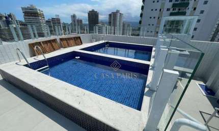 Apartamento à venda, 54 m² por R$ 340.000,00 - Vila Guilhermina - Praia Grande/SP