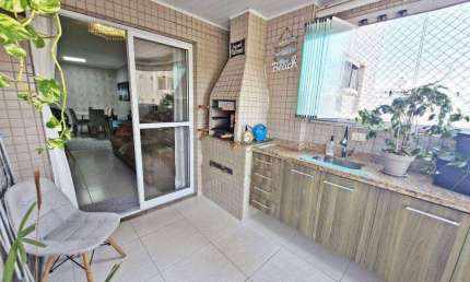 Apartamento com 2 dormitórios à venda, 86 m² por R$ 650.000,00 - Aviação - Praia Grande/SP