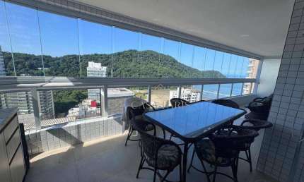 Apartamento com 3 dormitórios à venda, 138 m² por R$ 1.400.000,00 - Canto do Forte - Praia Grande/SP