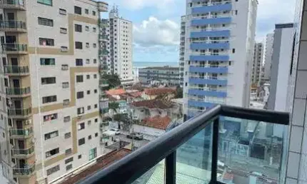 Apartamento com 1 dormitório à venda, 56 m² por R$ 295.000,00 - Ocian - Praia Grande/SP