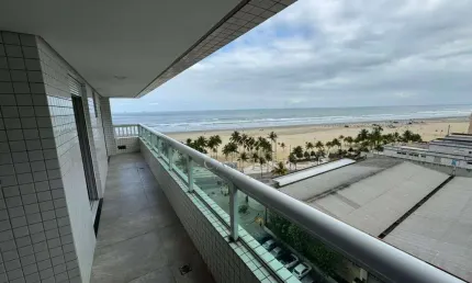 Apartamento com 3 dormitórios à venda, 140 m² por R$ 1.600.000,00 - Vila Guilhermina - Praia Grande/SP