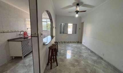 Apartamento com 2 dormitórios à venda, 50 m² por R$ 265.000 - Aviação - Praia Grande/SP