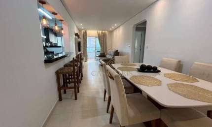 Apartamento com 3 dormitórios à venda, 120 m² por R$ 950.000,00 - Canto do Forte - Praia Grande/SP