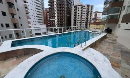 Apartamento com 2 dormitórios à venda, 86 m² por r$ 650.000 - tupi - praia grande/sp