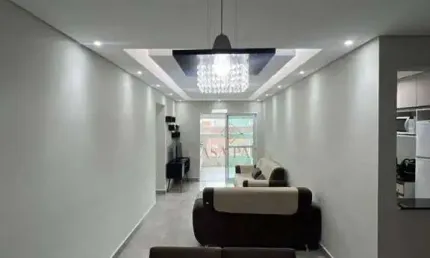 Apartamento com 2 dormitórios à venda, 83 m² por r$ 750.000,00 - boqueirão - praia grande/sp