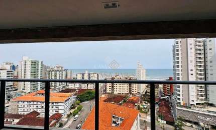 Apartamento com 1 dormitório à venda, 57 m² por R$ 365.000,00 - Caiçara - Praia Grande/SP