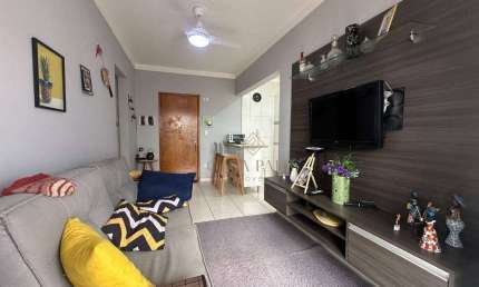 Apartamento com 1 dormitório à venda, 45 m² por R$ 325.000,00 - Caiçara - Praia Grande/SP