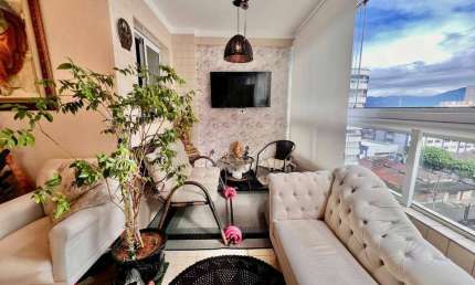Apartamento com 1 dormitório à venda, 47 m² por R$ 375.000 - Aviação - Praia Grande/SP