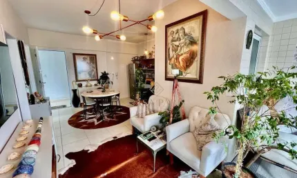 Apartamento com 1 dormitório à venda, 47 m² por r$ 375.000,00 - aviação - praia grande/sp