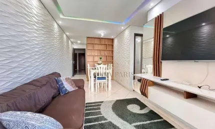 Apartamento com 2 dormitórios à venda, 75 m² por r$ 550.000,00 - ocian - praia grande/sp