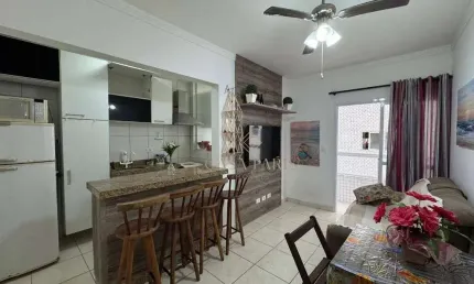 Apartamento com 1 dormitório à venda, 43 m² por r$ 265.000,00 - mirim - praia grande/sp