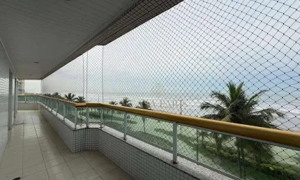 Apartamento com 3 dormitórios à venda, 107 m² por r$ 650.000,00 - caiçara - praia grande/sp