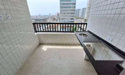 Apartamento com 2 dormitórios à venda, 81 m² por r$ 500.000 - vila guilhermina - praia grande/sp