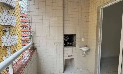 Apartamento com 2 dormitórios à venda, 71 m² por r$ 460.000,00 - canto do forte - praia grande/sp