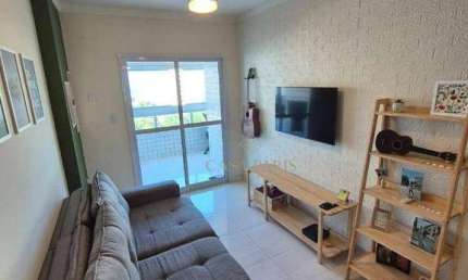Apartamento com 1 dormitório à venda, 63 m² por R$ 410.000,00 - Aviação - Praia Grande/SP