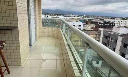 Apartamento com 2 dormitórios à venda, 77 m² por R$ 475.000 - Aviação - Praia Grande/SP