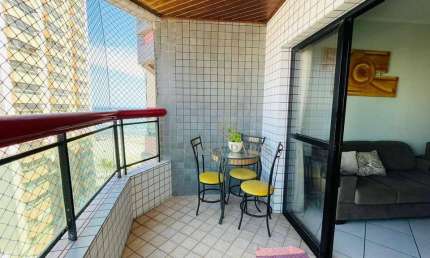 Apartamento com 2 dormitórios à venda, 82 m² por R$ 450.000,00 - Aviação - Praia Grande/SP