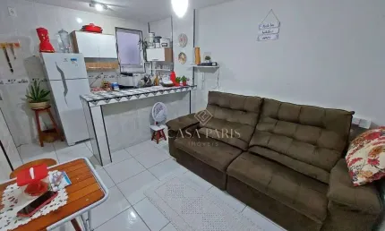 Kitnet com 1 dormitório à venda, 37 m² por R$ 190.000 - Aviação - Praia Grande/SP
