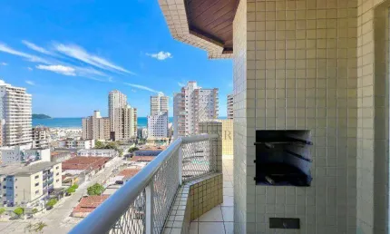 Apartamento com 3 dormitórios à venda, 108 m² por r$ 650.000,00 - aviação - praia grande/sp
