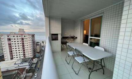 Apartamento com 3 dormitórios à venda, 130 m² por R$ 970.000,00 - Ocian - Praia Grande/SP