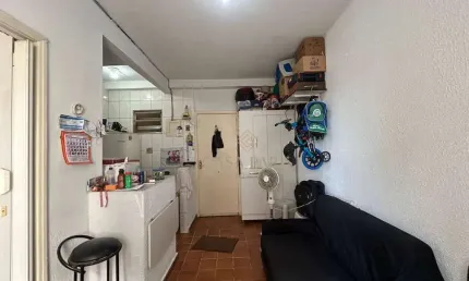 Apartamento com 1 dormitório à venda, 20 m² por r$ 175.000,00 - vila guilhermina - praia grande/sp