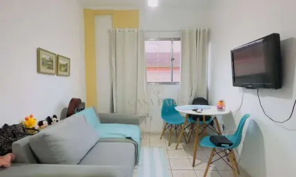 Apartamento com 2 dormitórios com preço de 1 dormitório à venda, 49 m² por R$ 270.000 - Tupi - Praia Grande/SP