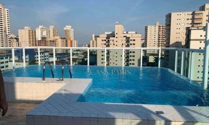 Apartamento com 1 dormitório à venda, 44 m² por R$ 320.000 - Aviação - Praia Grande/SP