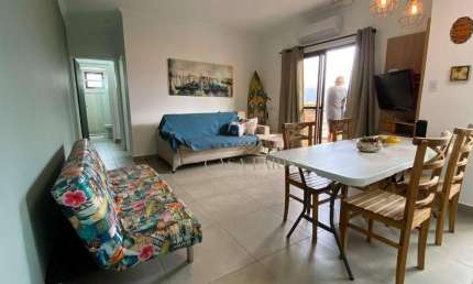 Apartamento com 1 dormitório à venda, 55 m² por R$ 330.000 - Maracana - Praia Grande/SP