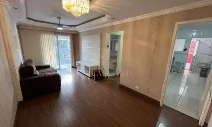Apartamento com 2 dormitórios à venda, 73 m² por R$ 520.000,00 - Canto do Forte - Praia Grande/SP
