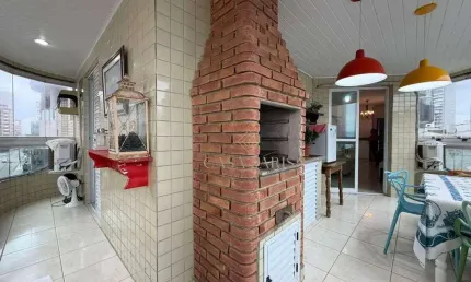 Apartamento com 2 dormitórios à venda, 87 m² por R$ 520.000,00 - Vila Guilhermina - Praia Grande/SP