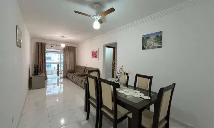 Apartamento com 3 dormitórios à venda, 104 m² por R$ 850.000 - Canto do Forte - Praia Grande/SP