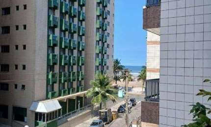 Apartamento com 2 quartos à venda com vista do mar, elevador e garagem à venda na Praia Grande!!!