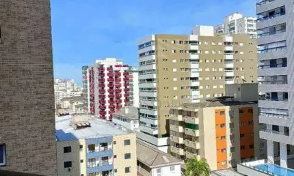 Apartamento com 1 dormitório à venda, 50 m² por r$ 360.000 - canto do forte - praia grande/sp