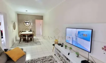 Apartamento com 2 dormitórios à venda, 72 m² por r$ 580.000,00 - canto do forte - praia grande/sp