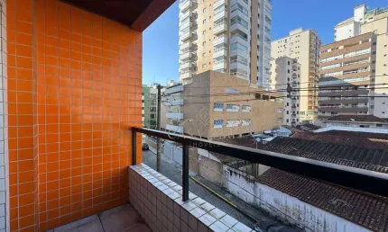 Apartamento com 1 dormitório à venda, 44 m² por r$ 237.000,00 - aviação - praia grande/sp