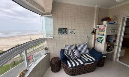 Apartamento com 2 dormitórios à venda, 80 m² por r$ 495.000,00 - caiçara - praia grande/sp