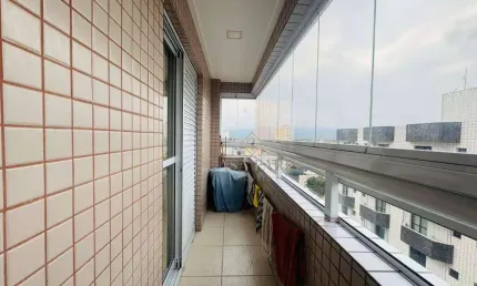 Apartamento com 2 dormitórios à venda, 60 m² por R$ 380.000,00 - Ocian - Praia Grande/SP