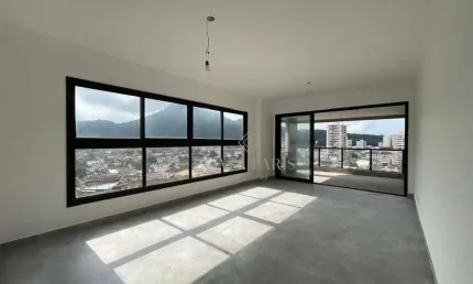 Apartamento com 3 dormitórios à venda, 132 m² por r$ 1.800.000,00 - canto do forte - praia grande/sp