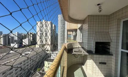 Apartamento com 1 dormitório à venda, 60 m² por r$ 350.000,00 - tupi - praia grande/sp