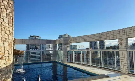 Apartamento com 2 dormitórios à venda, 55 m² por r$ 475.000,00 - canto do forte - praia grande/sp