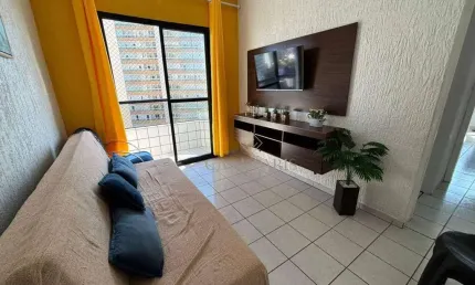 Apartamento com 1 dormitório à venda, 50 m² por R$ 290.000,00 - Caiçara - Praia Grande/SP