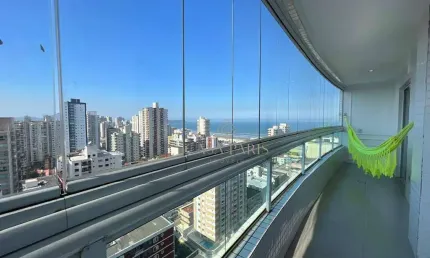 Apartamento com 3 dormitórios à venda, 161 m² por r$ 1.400.000,00 - tupi - praia grande/sp