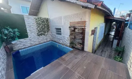Casa com 2 dormitórios à venda, 75 m² por R$ 565.000,00 - Maracanã - Praia Grande/SP