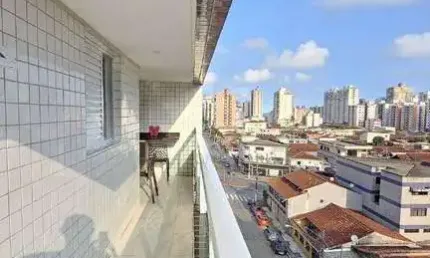 Apartamento com 2 dormitórios à venda, 67 m² por r$ 390.000 - ocian - praia grande/sp