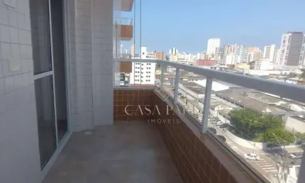 Apartamento com 2 dormitórios à venda, 60 m² por r$ 395.000 - boqueirão - praia grande/sp